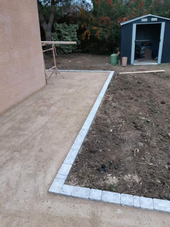 Aménagement espace extérieur Tournon-sur-Rhône